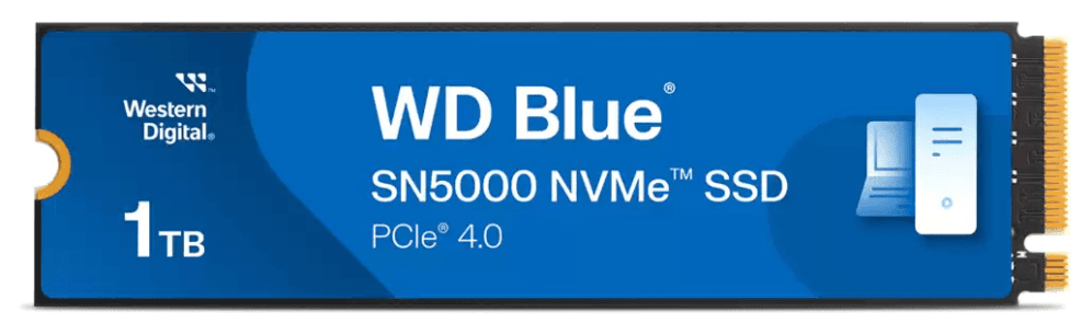 Western Digital Blue SN5000 1 TB M.2 PCI Express 4.0 NVMe