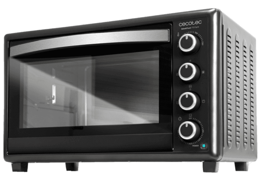 Cecotec Bake&Toast 4600 Black Gyro 46 L 2000 W Negro Parrilla