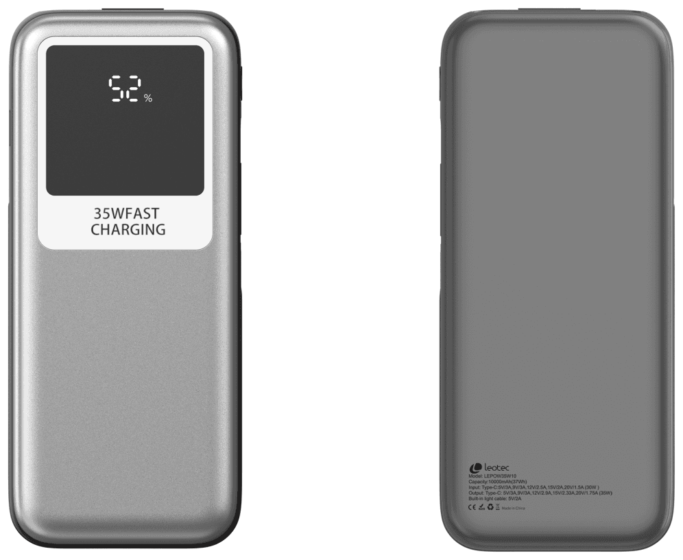Leotec Power Bank 10000mAh 35W