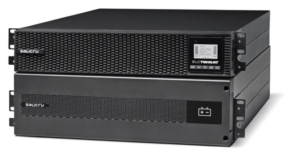 Salicru SLC-4000-TWIN RT3 sistema de alimentación ininterrumpida (UPS) Doble conversión (en línea) 40 kVA 4000 W 2 salidas AC