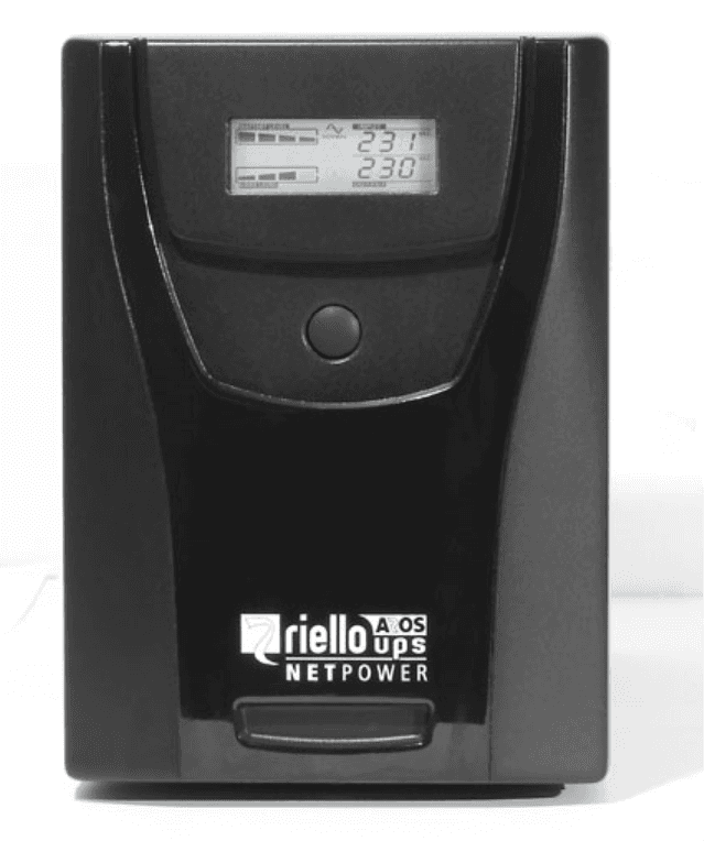 Riello NPW 1500 sistema de alimentación ininterrumpida (UPS) 1,5 kVA 900 W 6 salidas AC