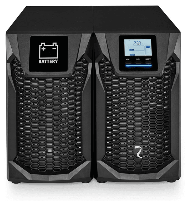 Riello Sentinel Pro2 1000 sistema de alimentación ininterrumpida (UPS) Doble conversión (en línea) 1 kVA 1000 W 4 salidas AC
