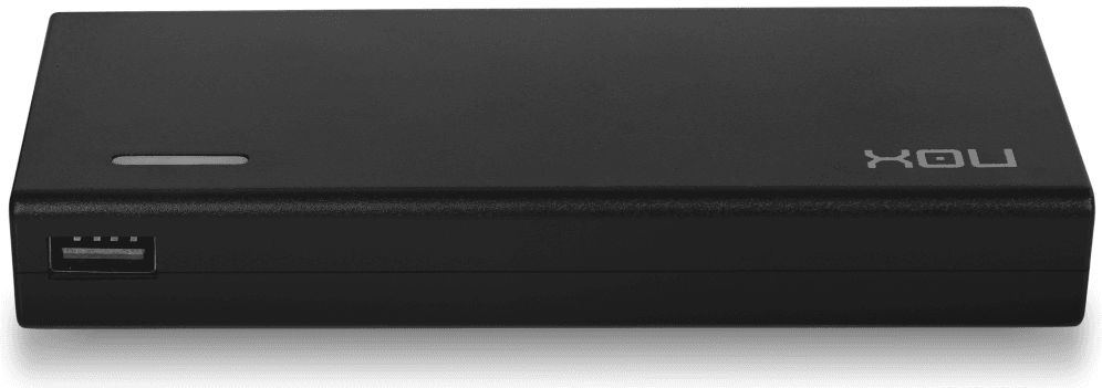 NOX NXPWR90NB adaptador e inversor de corriente Interior 90 W Negro
