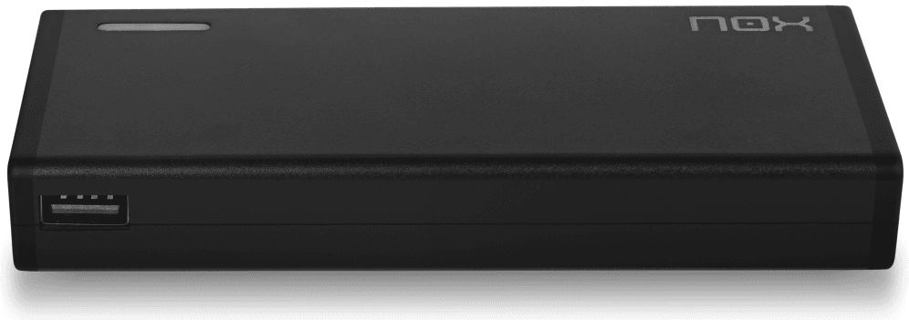 NOX NXPWR65NB adaptador e inversor de corriente Interior 65 W Negro