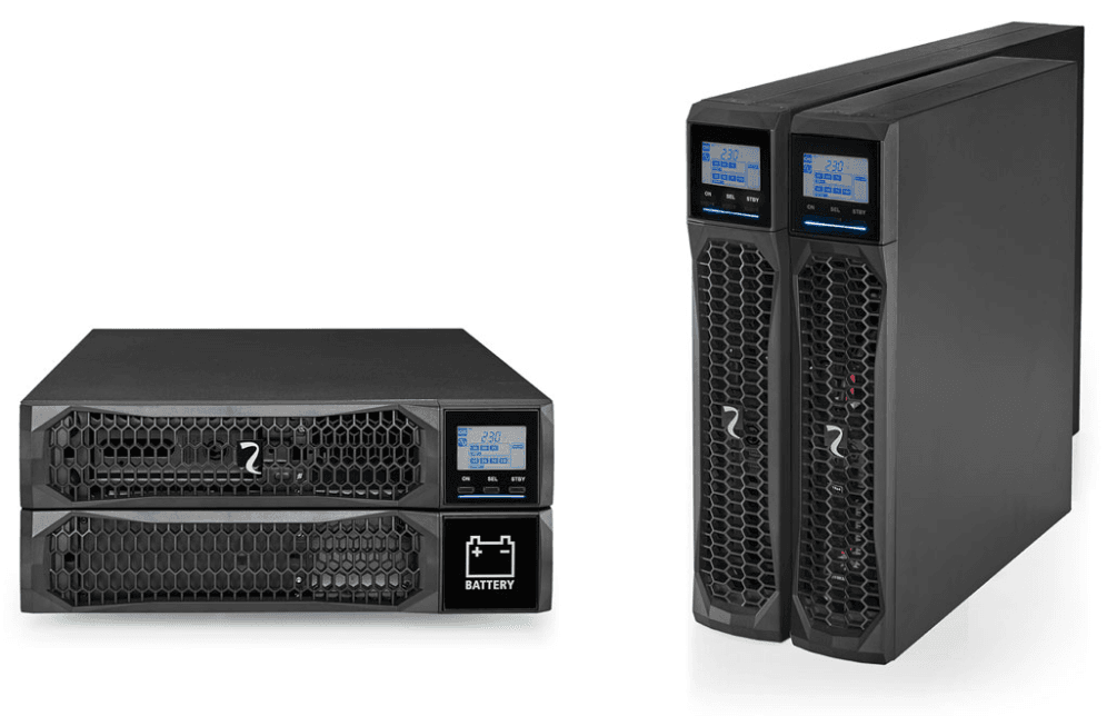 Riello Sentinel Dual2 1000 sistema de alimentación ininterrumpida (UPS) Doble conversión (en línea) 1 kVA 1000 W 8 salidas AC