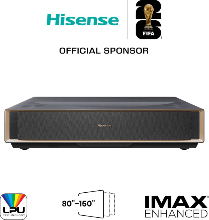 Hisense PT1 Proyector de alcance ultracorto UHD 4K (3840x2160) 3D Negro