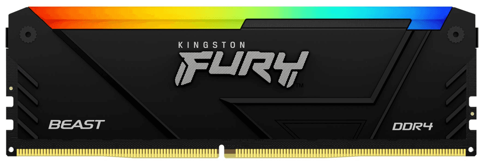 Kingston Technology FURY Beast 8GB 3200MT/s DDR4 CL16 DIMM RGB