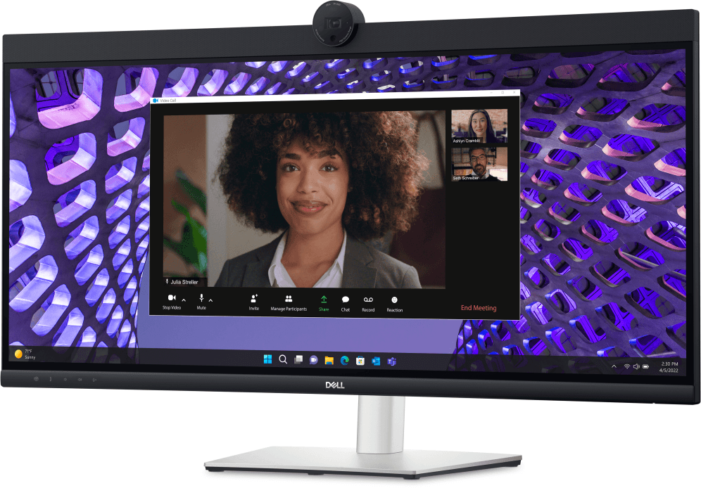 DELL P Series P3424WEB pantalla para PC 86,7 cm (34.1") 3440 x 1440 Pixeles 4K Ultra HD LCD Negro