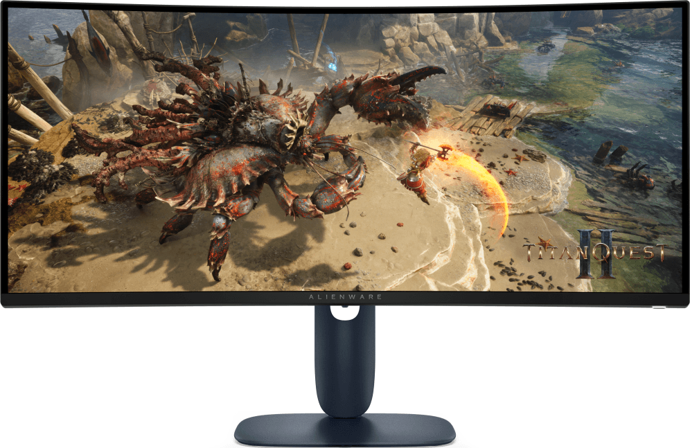 Alienware AW3425DWM pantalla para PC 86,4 cm (34") 3440 x 1440 Pixeles Wide Quad HD LCD Negro, Azul