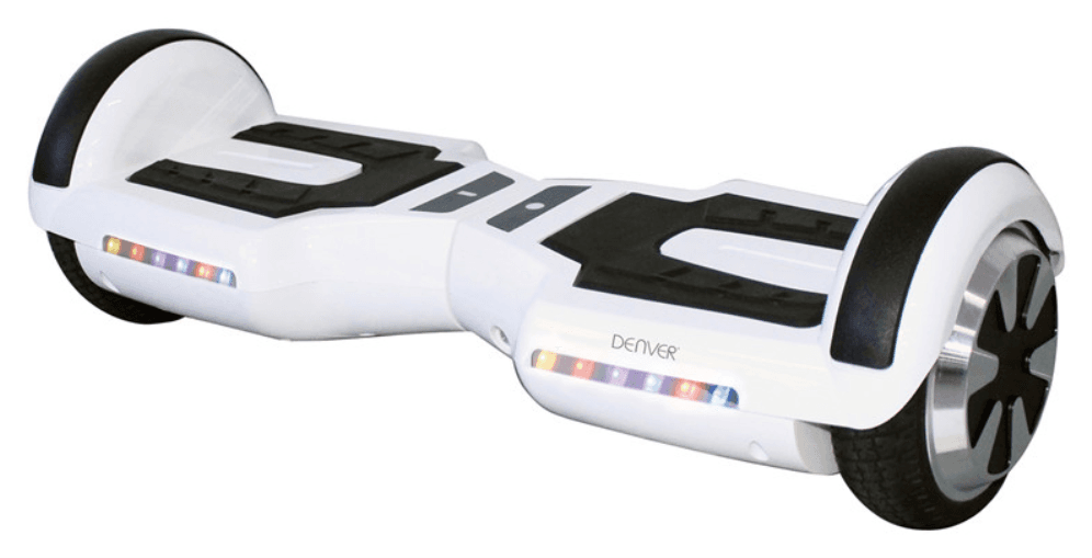 Denver DBO-6502 scooter auto balanceado Tabla de dos ruedas autoequilibrada 15 kmh 4000 mAh Blanco