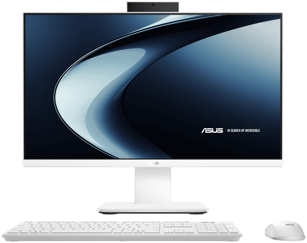 ASUS V400 AiO V440VAK-WPC2480 - Sobremesa todo en uno 23.8" Full HD (Intel Core 7 240H, 16GB RAM, 1TB SSD, Graphics, Sin Sistema Operativo) Blanco - Teclado QWERTY español