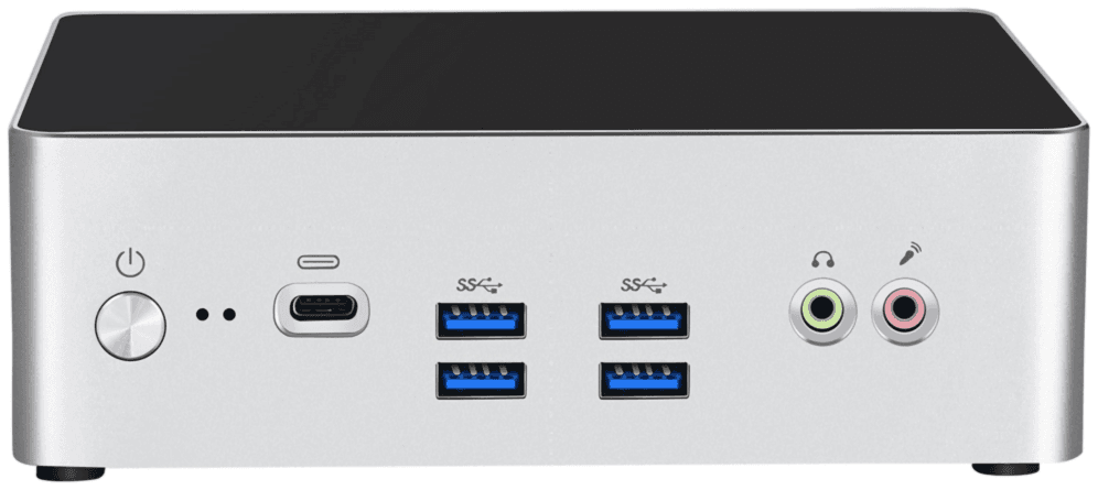 Leotec LEMPC16 PC/estación de trabajo barebone Cubo Gris i7-1355U