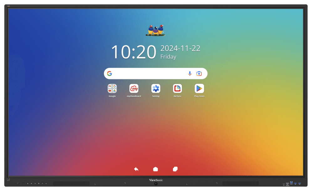 Viewsonic IFP 75IN 4K ANDROID 16 EDLA 64 pizarra blanca interactiva 190,5 cm (75") 3840 x 2160 Pixeles Pantalla táctil