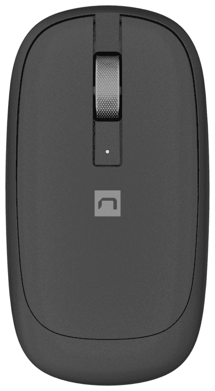 NATEC Lark ratón Oficina Ambidextro RF Wireless + Bluetooth Óptico 4000 DPI