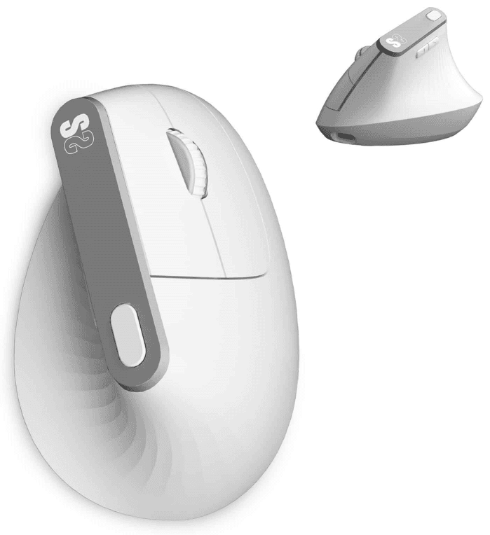 SUBBLIM SUBMO-EDNVW02 ratón Universal mano derecha Bluetooth + USB Type-C Óptico 4000 DPI