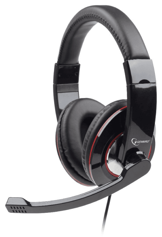 Gembird MHS-001 auricular y casco Auriculares Alámbrico Diadema Música Negro