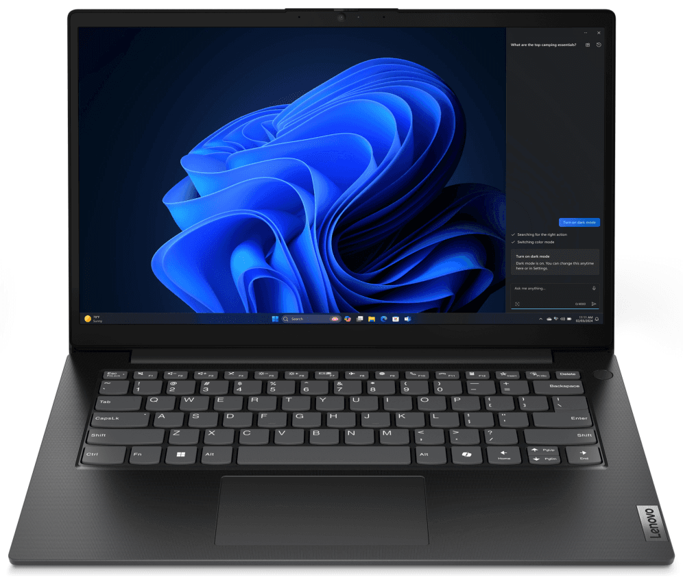Lenovo V14 G5 IRL Intel® Core™ i5 i5-13420H Portátil 35,6 cm (14") Full HD 16 GB DDR5-SDRAM 512 GB SSD Wi-Fi 6 (802.11ax) Windows 11 Home Español Negro