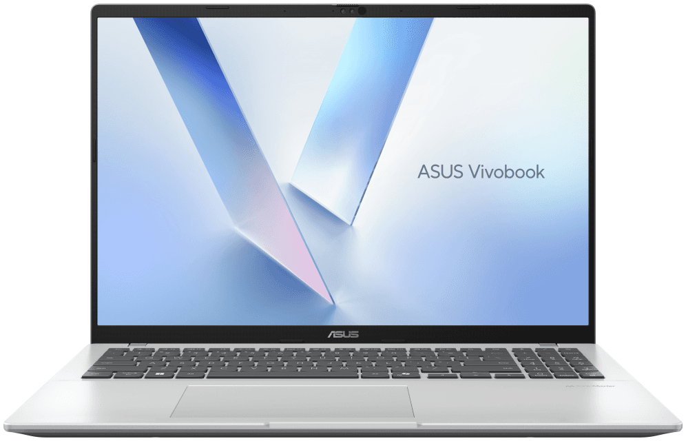 ASUS Vivobook 16 D1607GA-MB086W Copilot+ PC - Ordenador Portátil " WUXGA (AMD Ryzen AI 7 445, 16GB RAM, 512GB SSD, Radeon 840M, Windows 11 Home) Plata Fría - Teclado QWERTY español