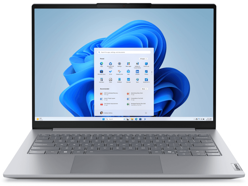 Lenovo ThinkBook 14 G8 IAL Intel Core Ultra 5 135H Portátil 35,6 cm (14") WUXGA 16 GB DDR5-SDRAM 512 GB SSD Wi-Fi 6E (802.11ax) Windows 11 Pro Español Gris