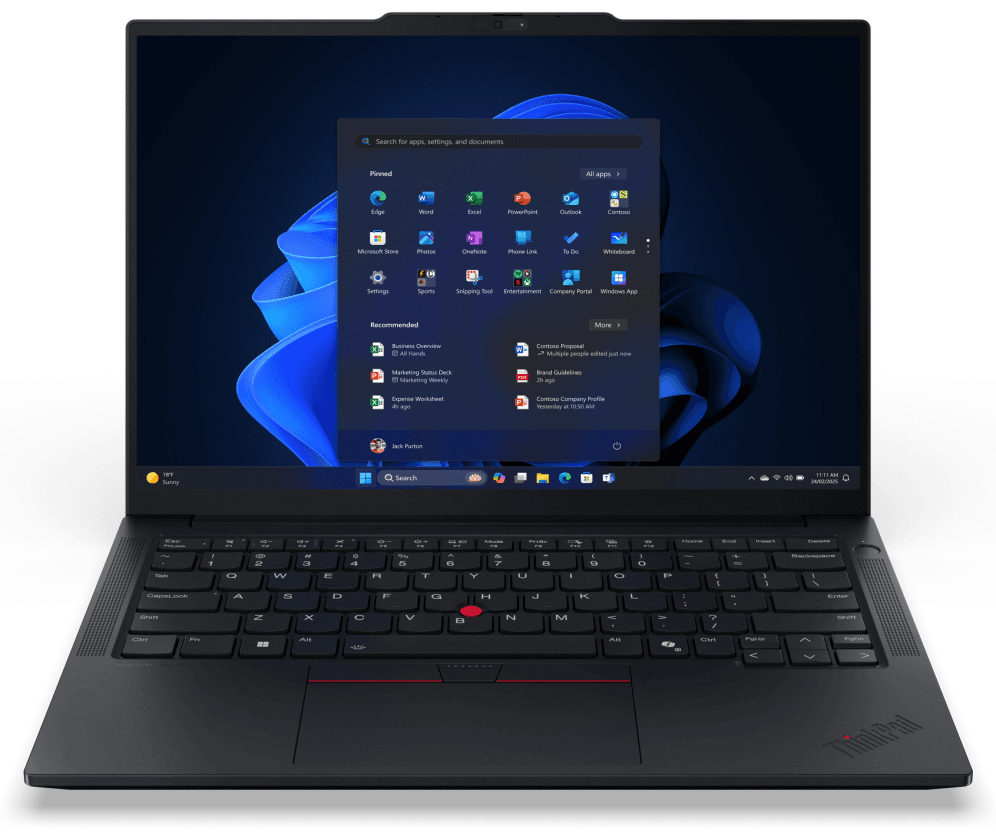 Lenovo ThinkPad E14 Gen 7 (Intel) Intel Core Ultra 7 255H Portátil 35,6 cm (14") WUXGA 16 GB DDR5-SDRAM 512 GB SSD Wi-Fi 6E (802.11ax) Windows 11 Pro Español Negro