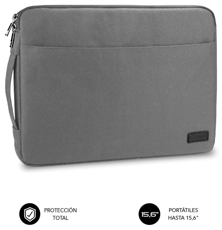 SUBBLIM Funda Ordenador Urban Laptop Sleeve 15,6" Grey
