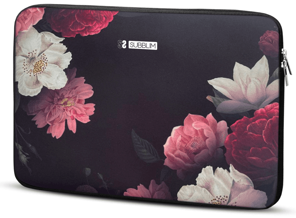 SUBBLIM Funda Ordenador Neopreno Trendy Sleeve Neo Flowers 15,6"