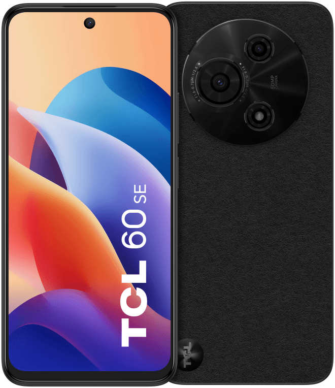 TCL 60 SE 17 cm (6.7") SIM doble Android 15 4G USB Tipo C 8 GB 512 GB 5200 mAh Negro