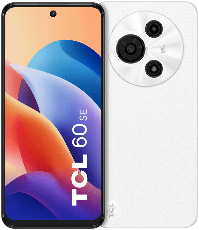 TCL 60 SE 16,9 cm (6.67") SIM doble Android 15 4G USB Tipo C 8 GB 512 GB 5200 mAh Blanco