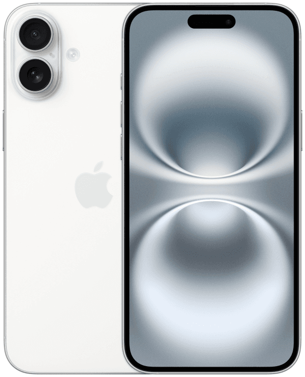Apple iPhone 16 Plus 17 cm (6.7") SIM doble iOS 18 5G USB Tipo C 256 GB Blanco
