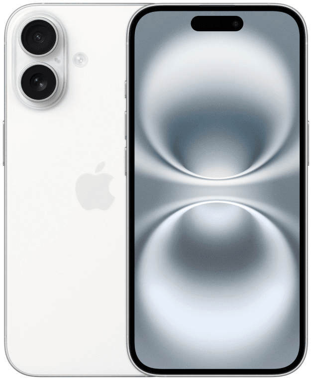 Apple iPhone 16 15,5 cm (6.1") SIM doble iOS 18 5G USB Tipo C 256 GB Blanco