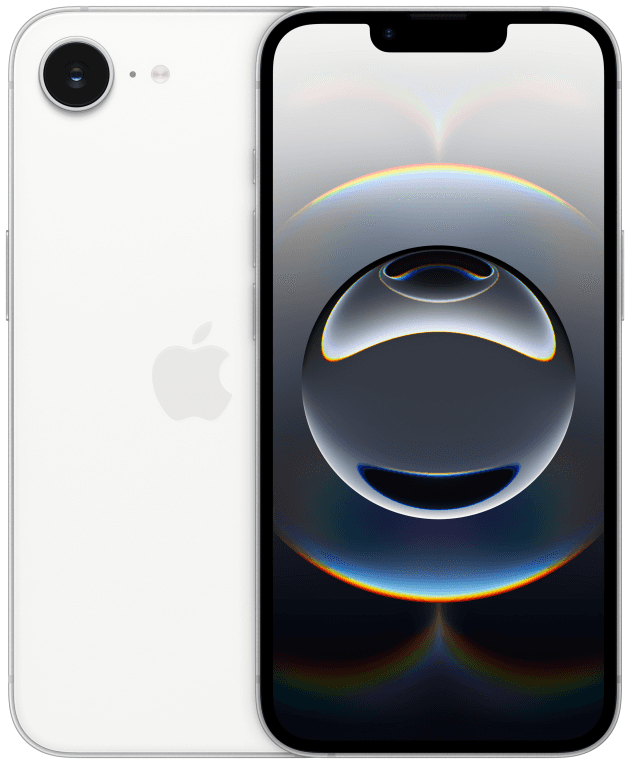 Apple iPhone 16e 15,5 cm (6.1") SIM doble iOS 18 5G USB Tipo C 256 GB Blanco