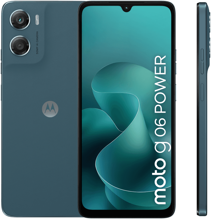 Motorola moto g06 power 17,5 cm (6.88") SIM doble Android 15 4G USB Tipo C 8 GB 256 GB 7000 mAh Azul