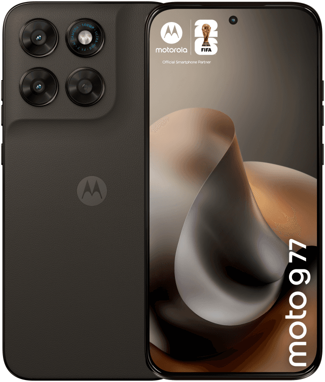 Motorola moto g77 17,3 cm (6.8") Ranura híbrida Dual SIM Android 16.0 5G USB Tipo C 8 GB 512 GB 5200 mAh Negro