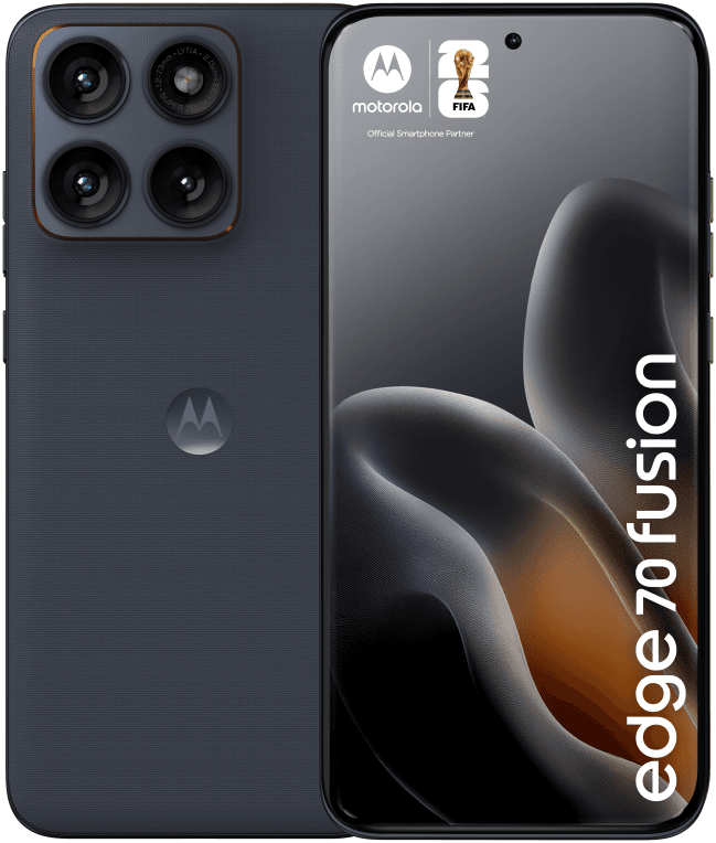 Motorola edge 70 fusion 17,2 cm (6.78") SIM doble Android 16.0 5G USB Tipo C 8 GB 256 GB 5200 mAh Negro