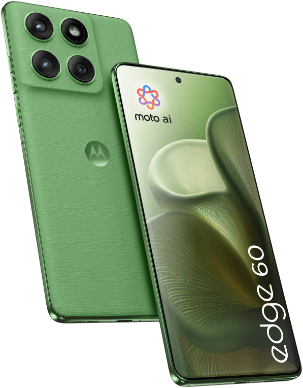Motorola edge 60 16,9 cm (6.67") SIM doble Android 15 5G USB Tipo C 8 GB 512 GB 5200 mAh Verde