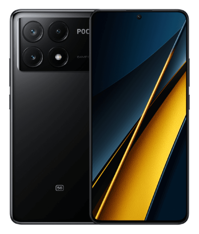 POCO X6 Pro 16,9 cm (6.67") SIM doble 5G USB Tipo C 8 GB 256 GB 5000 mAh Negro