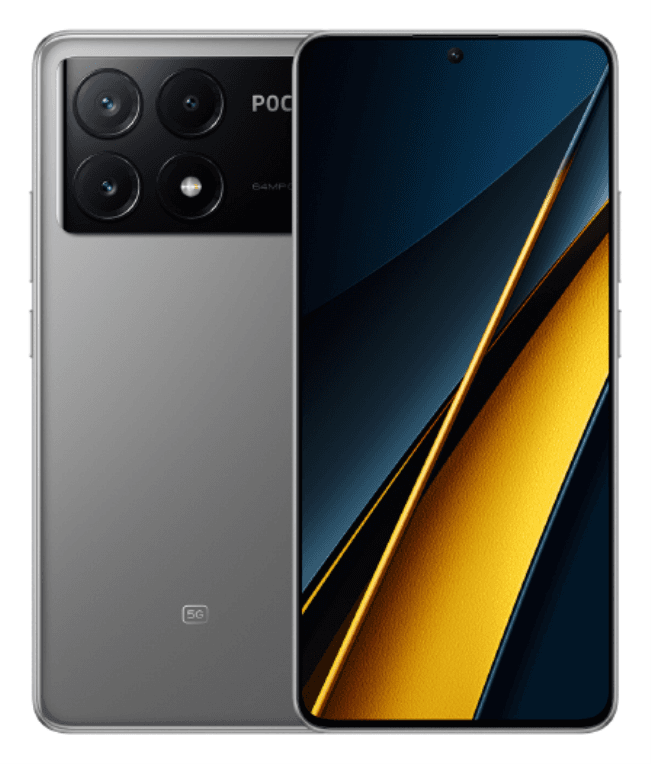 POCO X6 Pro 16,9 cm (6.67") SIM doble 5G USB Tipo C 12 GB 512 GB 5000 mAh Gris
