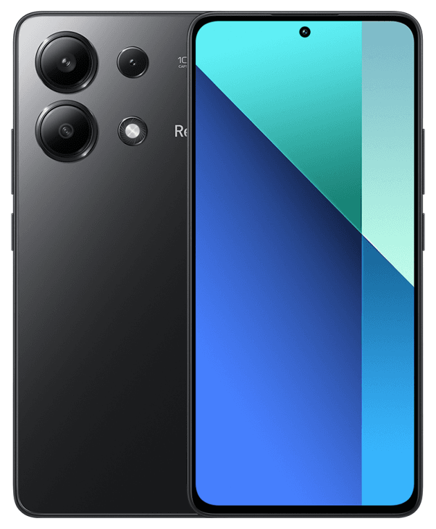 Xiaomi Redmi Note 13 16,9 cm (6.67") Ranura híbrida Dual SIM Android 12 4G USB Tipo C 8 GB 512 GB 5000 mAh Negro