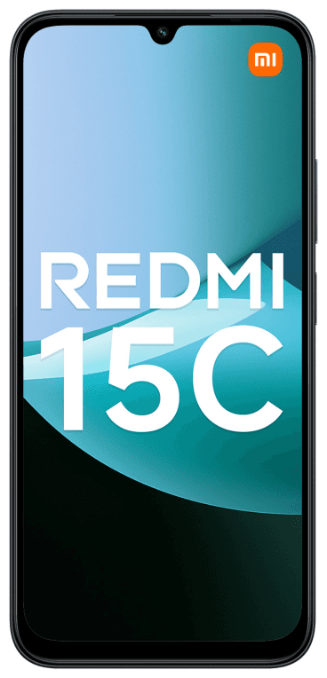 Xiaomi Redmi 15C 17,5 cm (6.9") 4G USB Tipo C 4 GB 256 GB 6000 mAh Negro