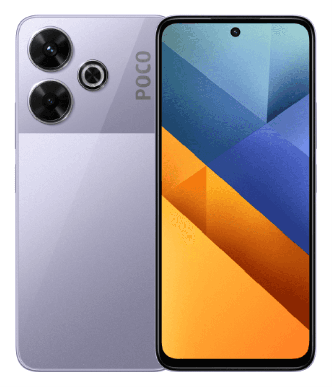POCO M6 4G 17,2 cm (6.79") Ranura híbrida Dual SIM Android 14 USB Tipo C 6 GB 128 GB 5030 mAh Púrpura