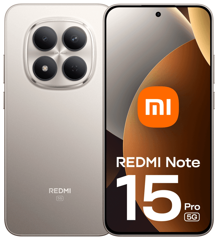 Xiaomi Redmi Note 15 Pro 5G 17,4 cm (6.83") SIM doble USB Tipo C 12 GB 512 GB 6580 mAh Titanio