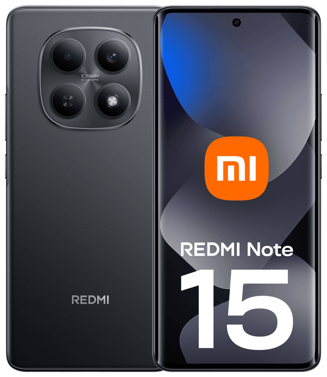 Xiaomi Redmi Note 15 17,2 cm (6.77") 6 GB 128 GB 6000 mAh Negro