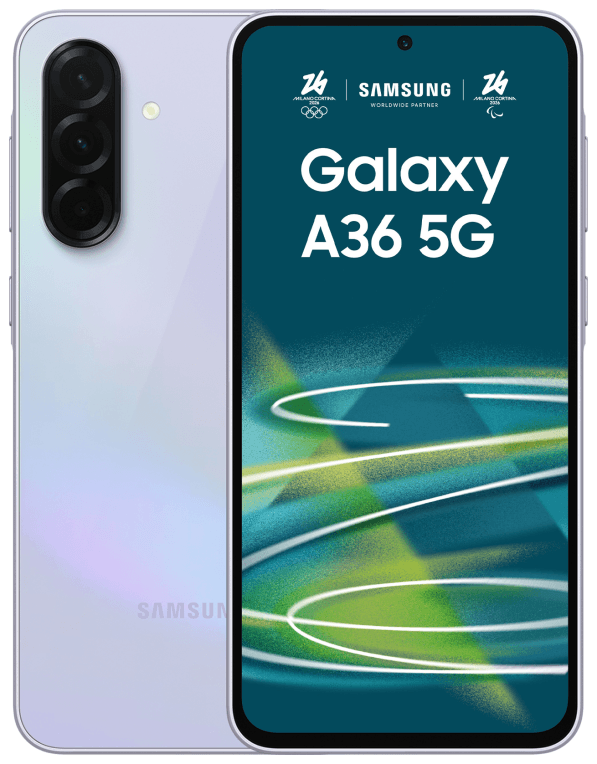 Samsung Galaxy A36 5G 17 cm (6.7") SIM doble Android 15 USB Tipo C 8 GB 256 GB 5000 mAh Lavanda