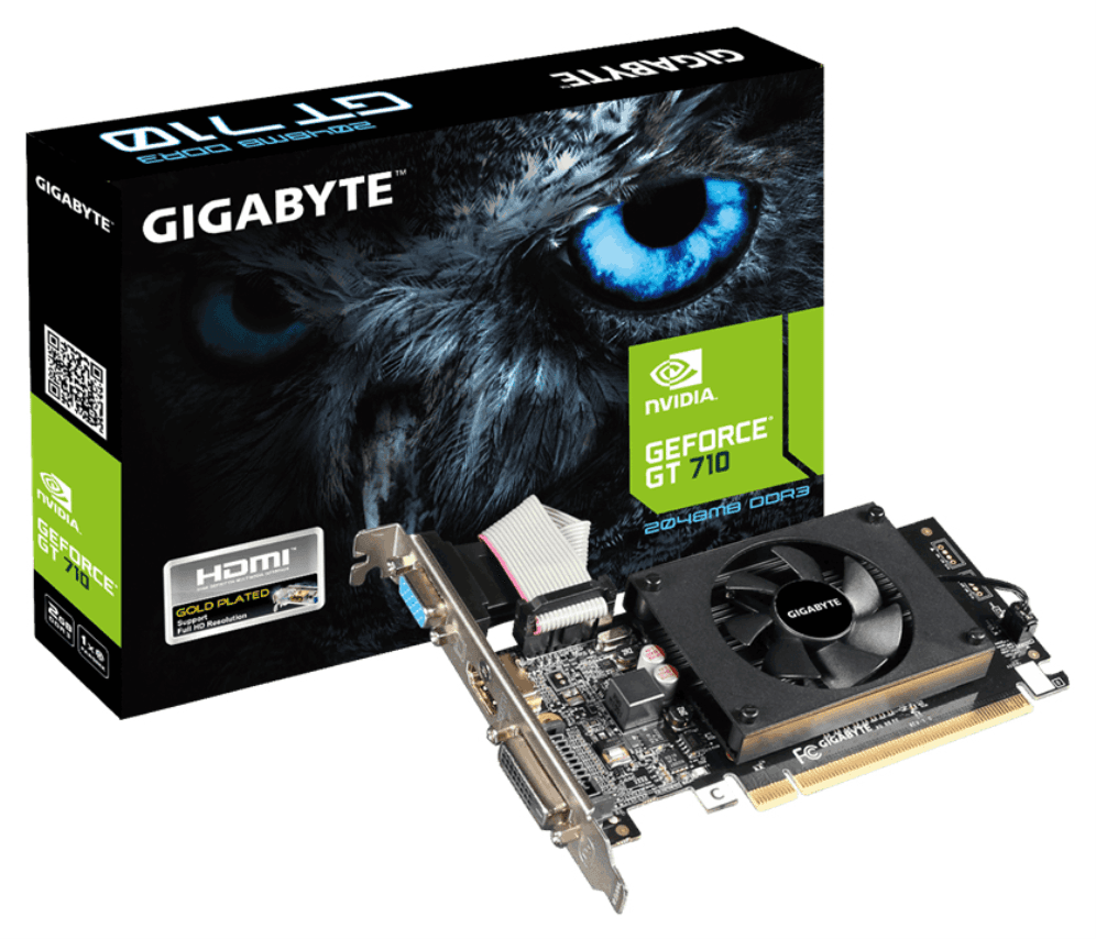 GIGABYTE GV-N710D3-2GL NVIDIA GeForce GT 710 2 GB GDDR3