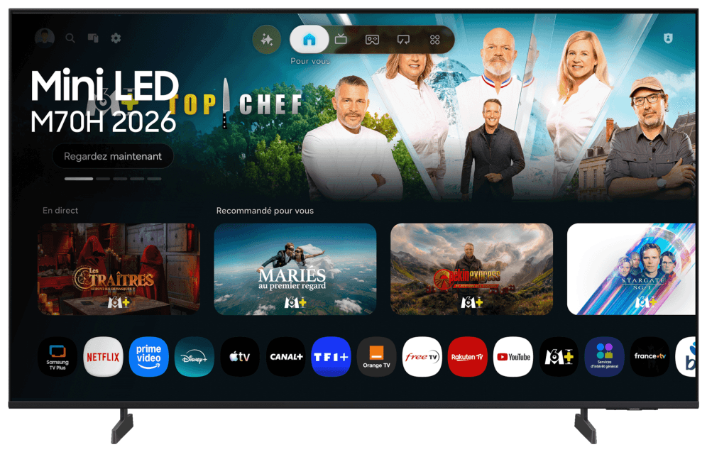 Samsung TU55M70HAUXXC Televisor 139,7 cm (55") 4K Ultra HD Smart TV Wifi Negro