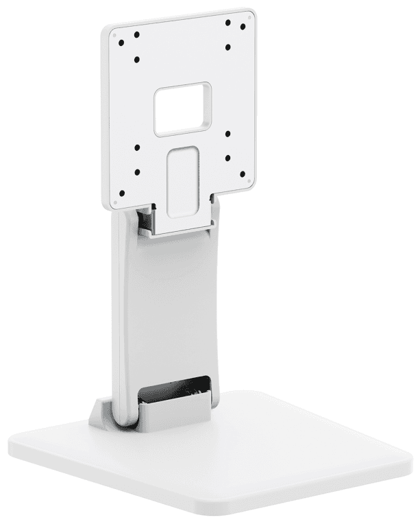 AISENS Soporte de Mesa Eco Inclinable para Monitor/POS 6.5kg de 10"-27", Blanco