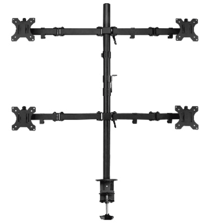 Ewent EW1514 soporte para monitor 81,3 cm (32") Escritorio Negro