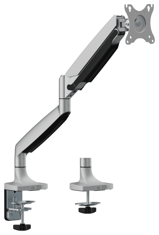 Ewent EW1527 soporte para monitor 124,5 cm (49") Escritorio Plata