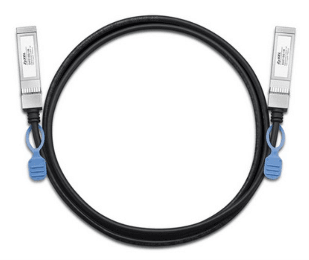 Zyxel DAC10G-1M-ZZ0103F Cable de fibra óptica e InfiniBand SFP+ Negro