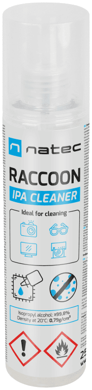 NATEC NSC-2450 kit de limpieza para computadora Universal Espray para limpieza de equipos 250 ml